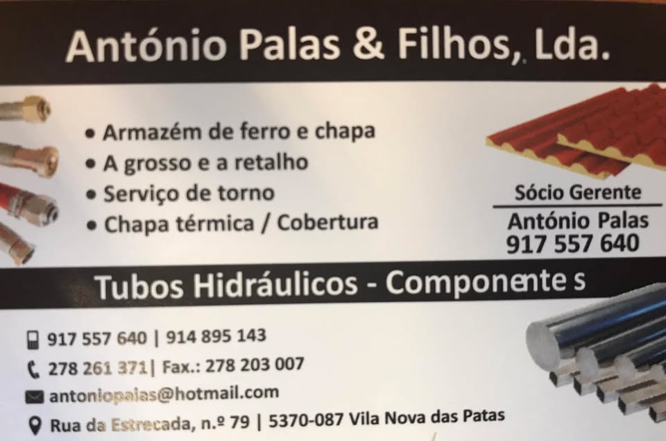 António Palas & Filhos, Lda