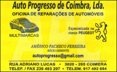 Auto Progresso de Coimbra, Lda