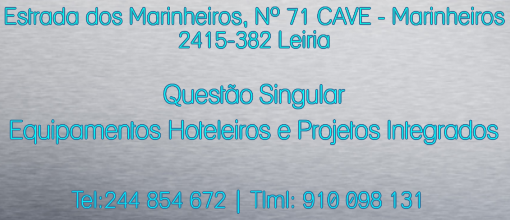Questão Singular – Equipamentos Hoteleiros e Projetos Integrados