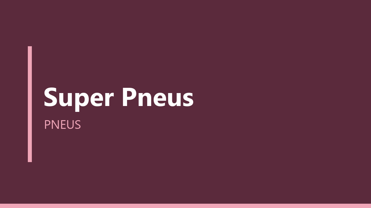 Super Pneus
