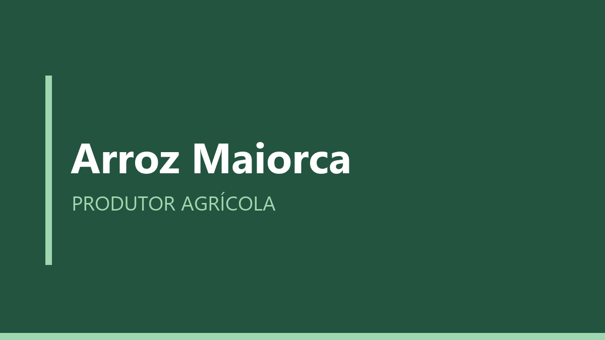 Arroz Maiorca